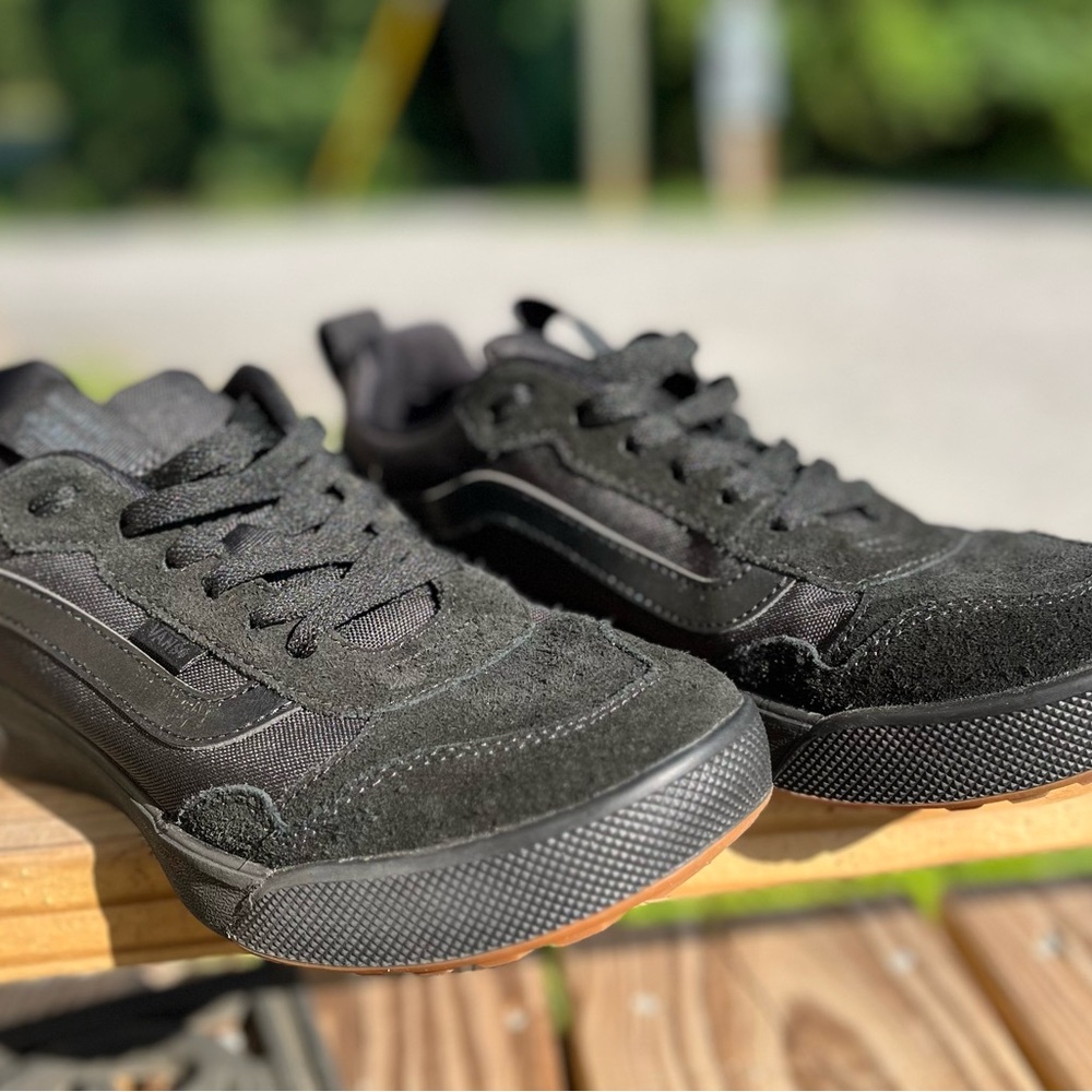 Vans Range EXP Men's Black Suede Sneakers